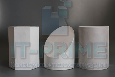 Набор гипсовых геометрических тел (15 шт.)