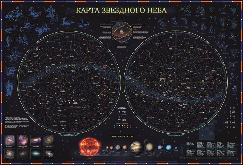 Карта звездного неба