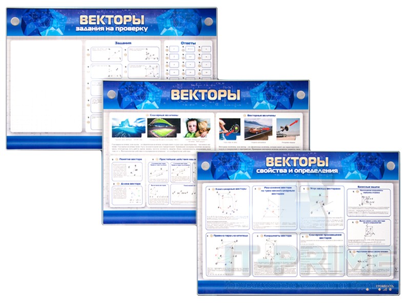 Интерактивный электрифицированный стенд "Векторы"