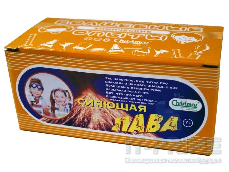 Набор для экспериментов «Сияющая лава»